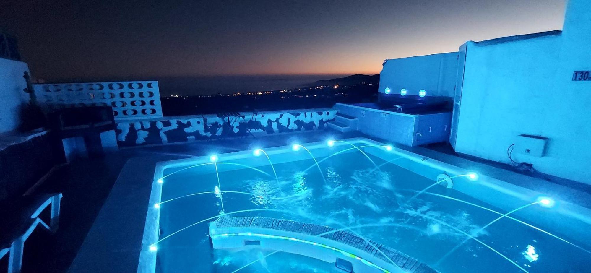 Aloelux Villa !! - Private Villa With Pool , Jacuzzi, Cinema, Massage ,Wonderful View, Art Desing Villa Тіас Екстер'єр фото